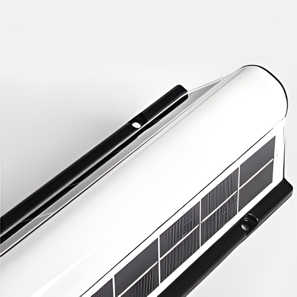 Long Acrylic LED Solar Wall Light – Waterproof Modern Linear Outdoor Wall Mounted Lighting for Garden, Porch & Building Facade