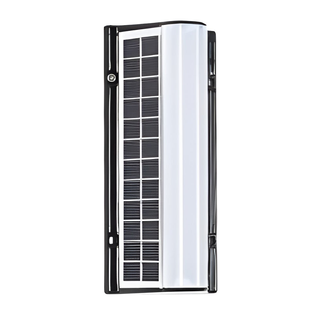 Long Acrylic LED Solar Wall Light – Waterproof Modern Linear Outdoor Wall Mounted Lighting for Garden, Porch & Building Facade