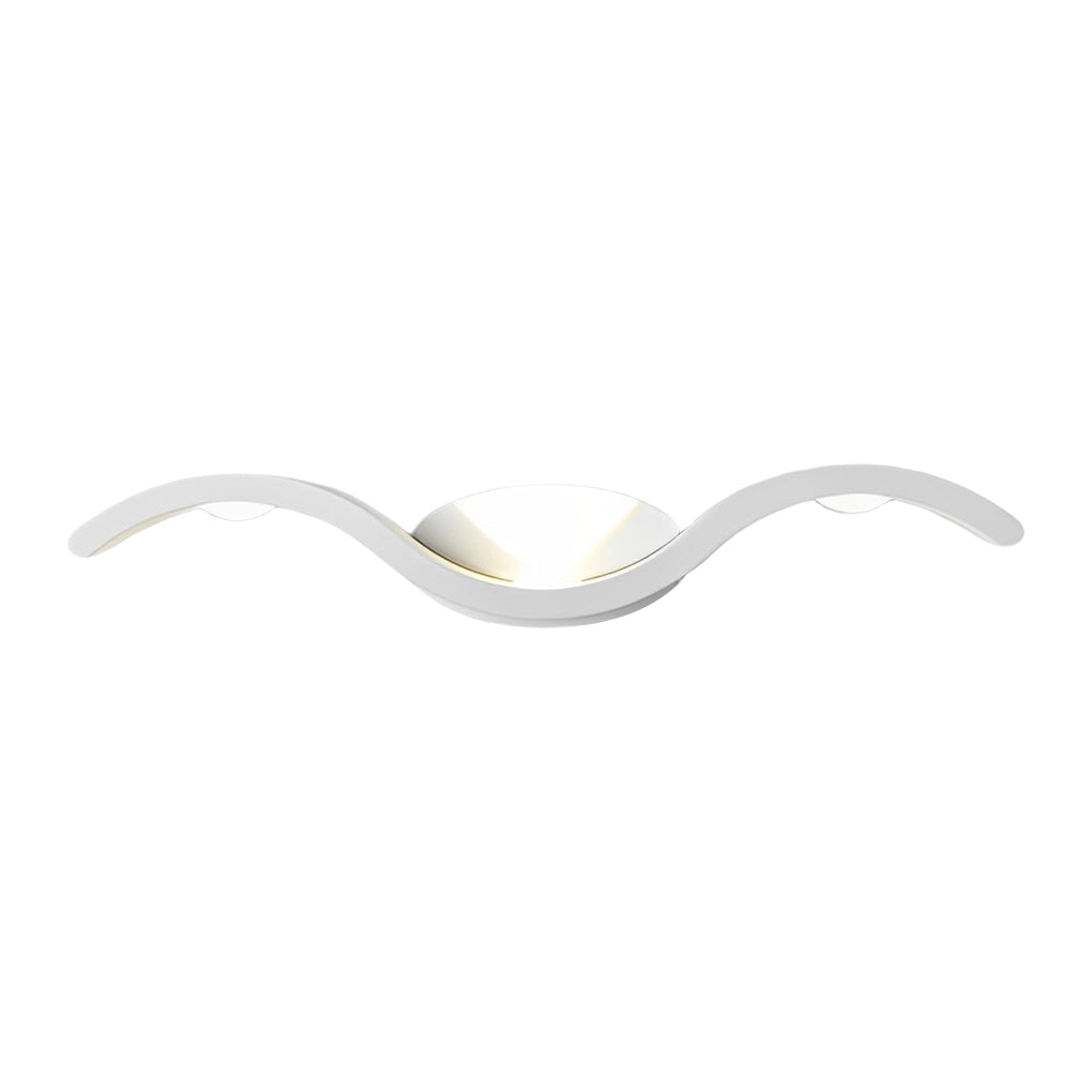 Outdoor Seagull Wavy LED Wall Light – Creative Up & Down Modern Wall Mounted Lighting for Home, Garden & Building Facade