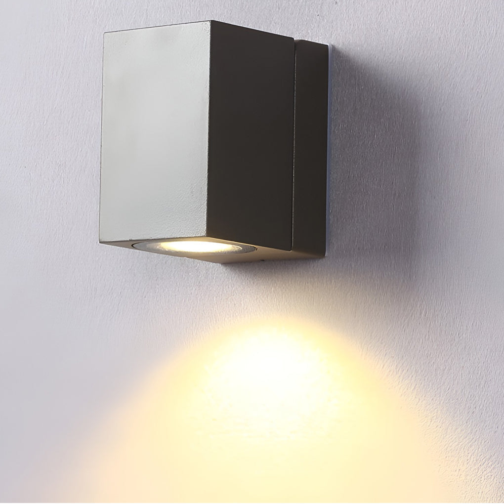 Square Adjustable Motion Sensor LED Wall Light – Waterproof Indoor & Outdoor Wall Sconce Spotlight for Home, Garden & Garage