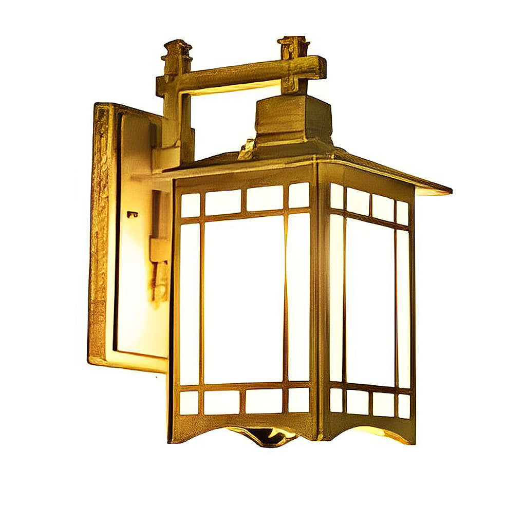 Retro Vintage Solar LED Wall Lamp – Waterproof Outdoor Wall Sconce Lighting with Remote Control for Garden, Porch & Patio