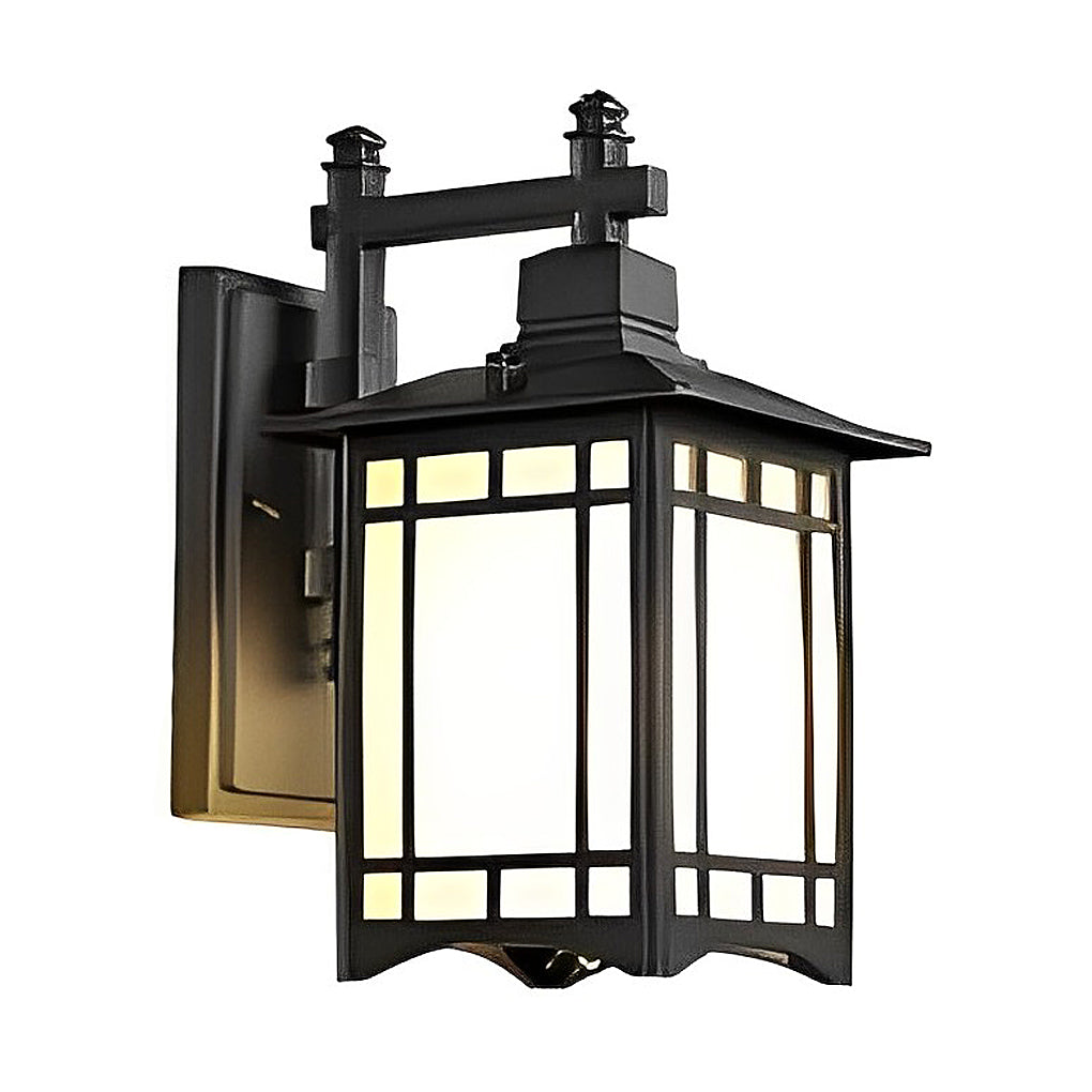 Retro Vintage Solar LED Wall Lamp – Waterproof Outdoor Wall Sconce Lighting with Remote Control for Garden, Porch & Patio