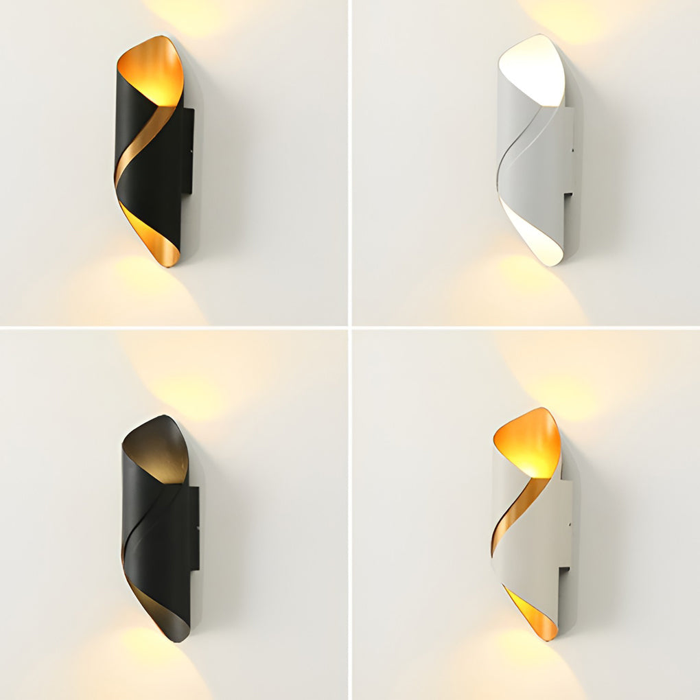 Outdoor LED Up and Down Wall Light – Waterproof Modern Wall Sconce Lighting for Porch, Patio & Building Facade