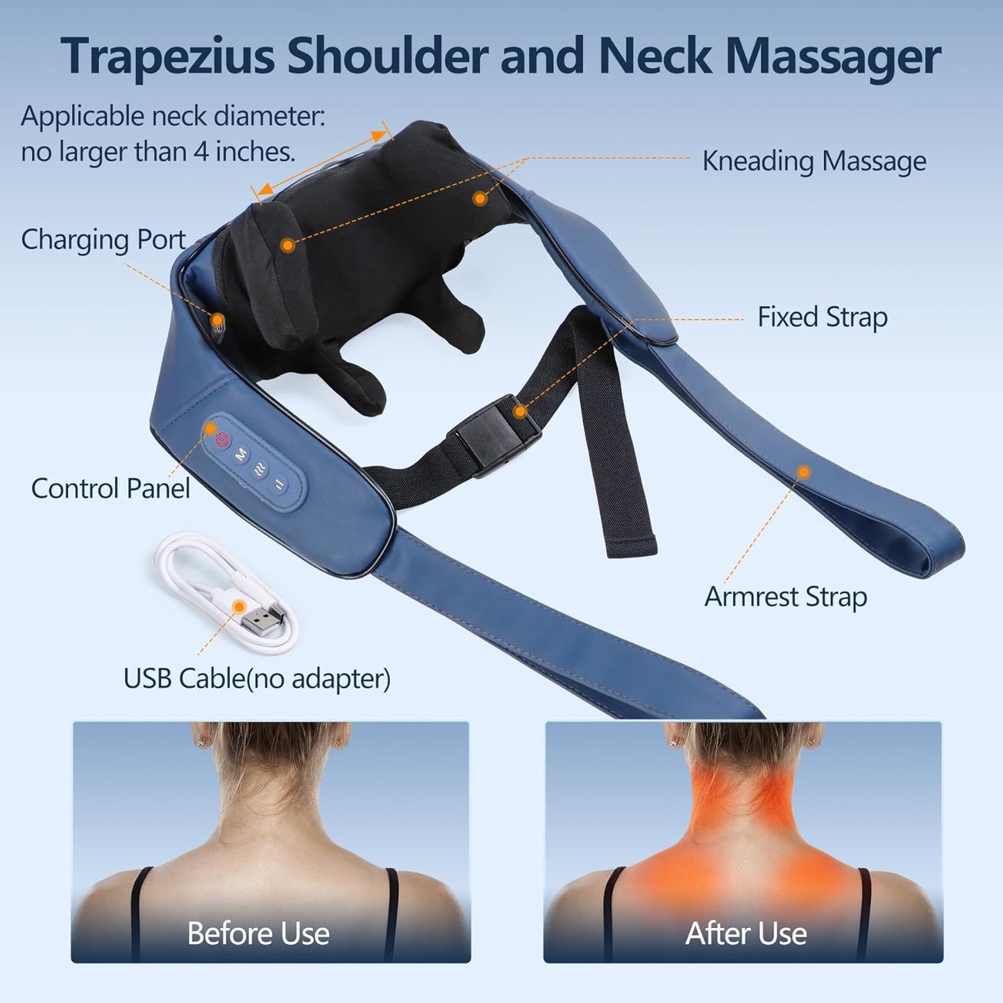 Cozyhealth™ Shiatsu Neck & Shoulder Massager™