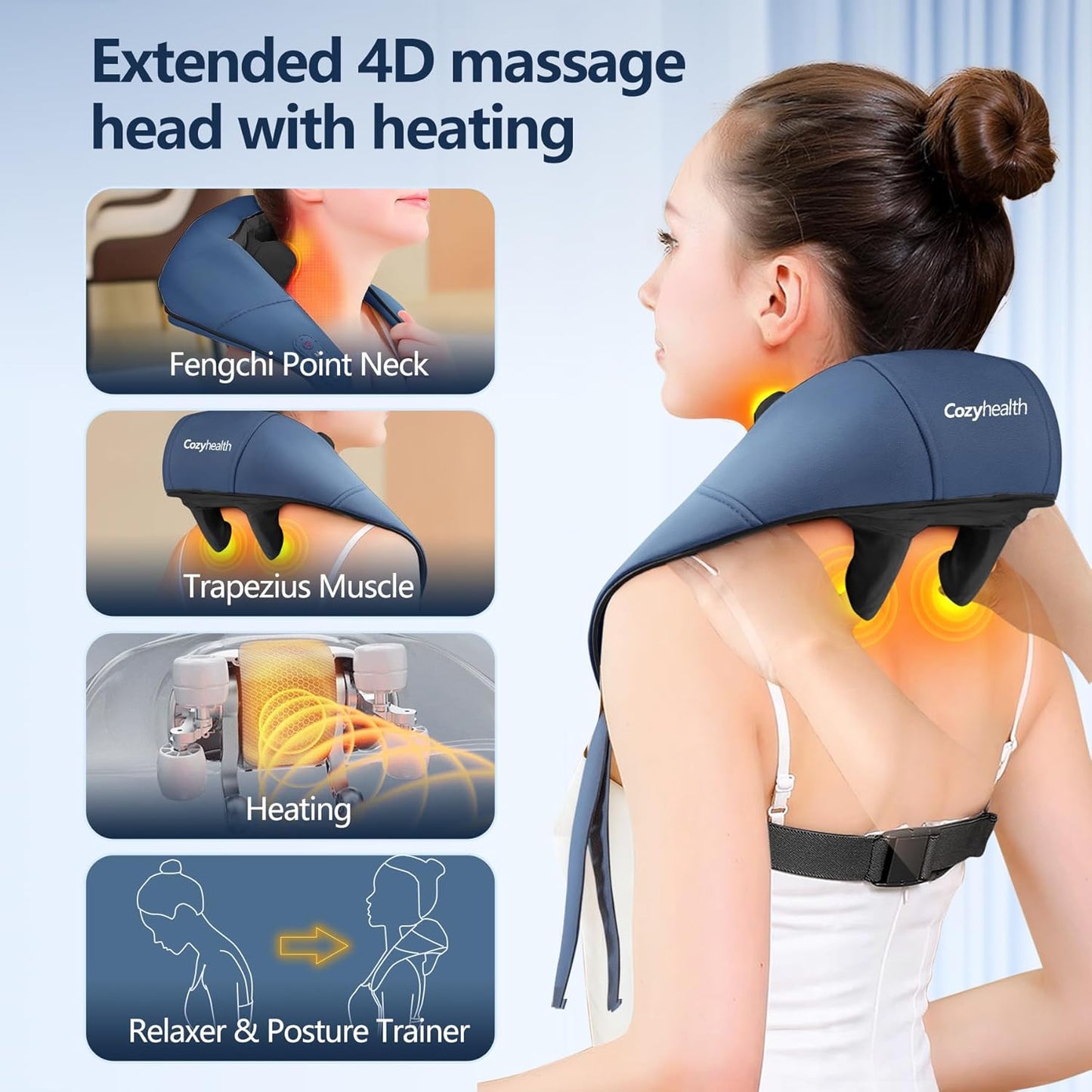 Cozyhealth™ Shiatsu Neck & Shoulder Massager™