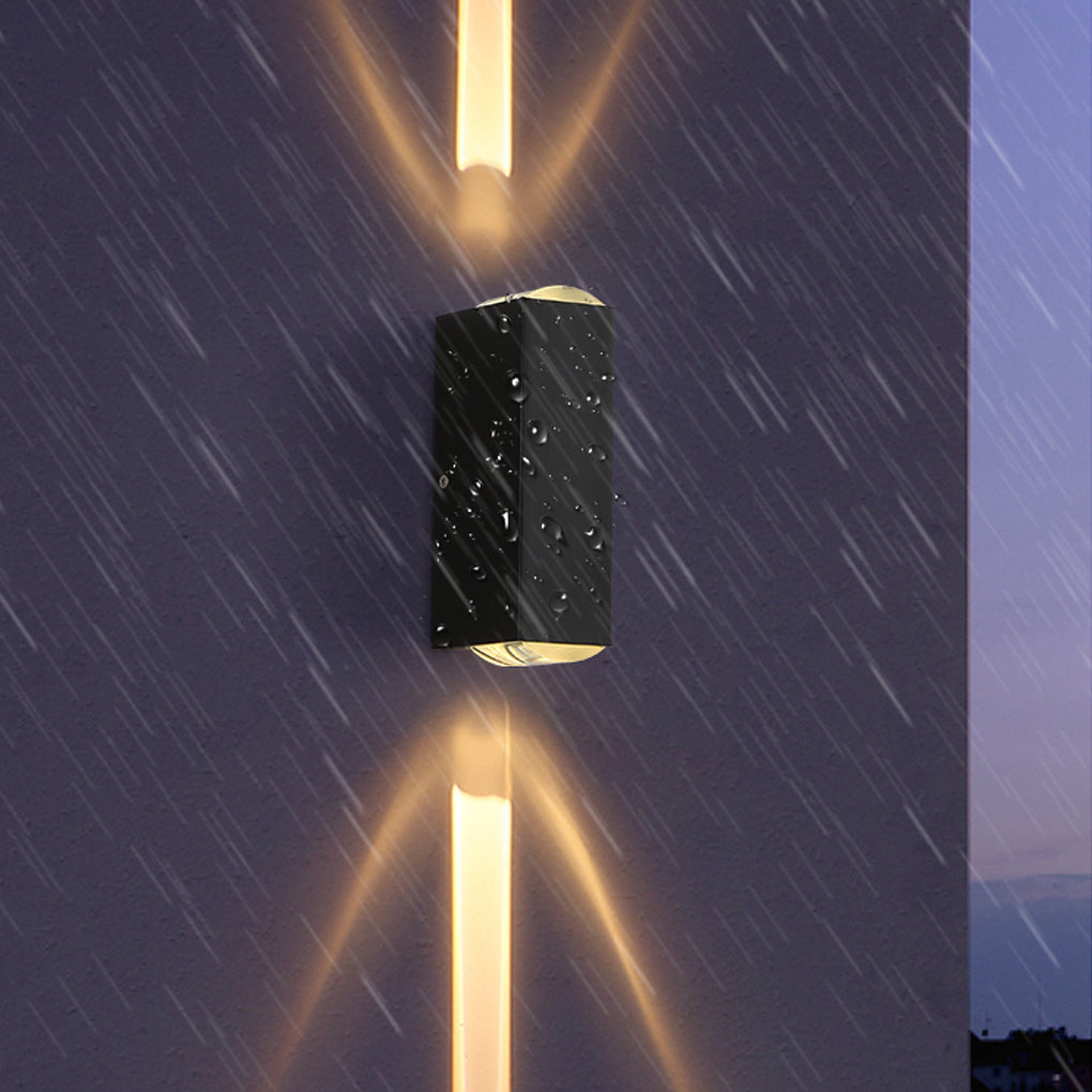 Waterproof Multipurpose Up & Down LED Wall Spotlight – Modern Outdoor Wall Lights for Porch, Garden & Building Facade
