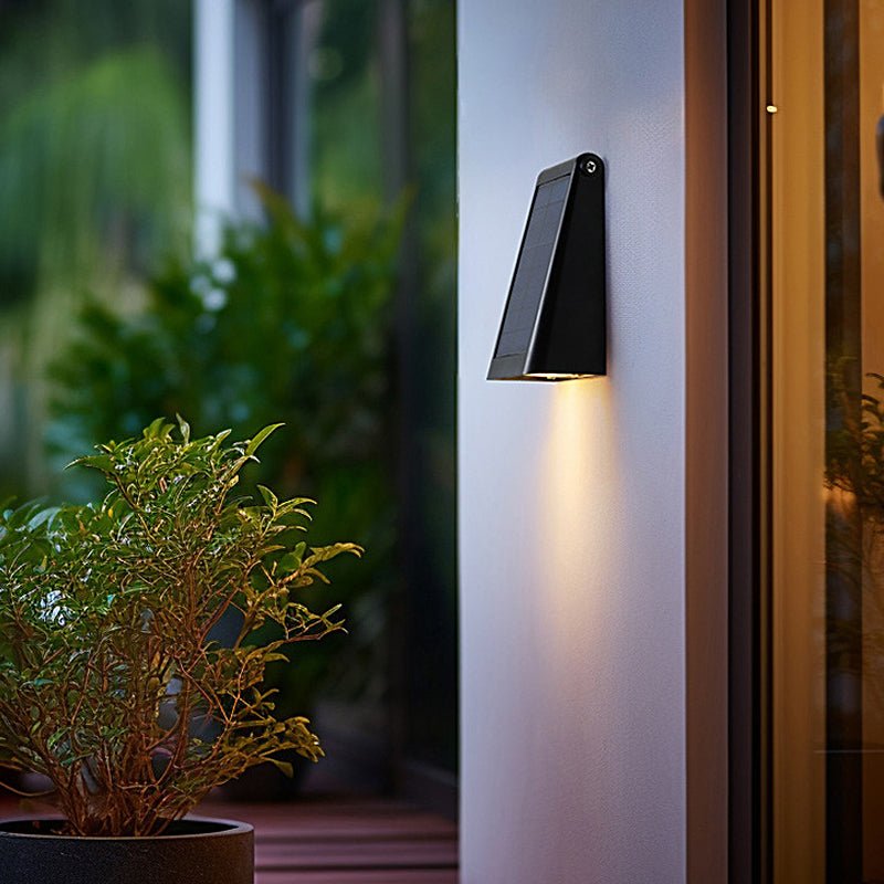90° Adjustable Solar LED Wall Light – Intelligent Motion Sensor Waterproof Modern Outdoor Lighting for Home, Garden & Pathway