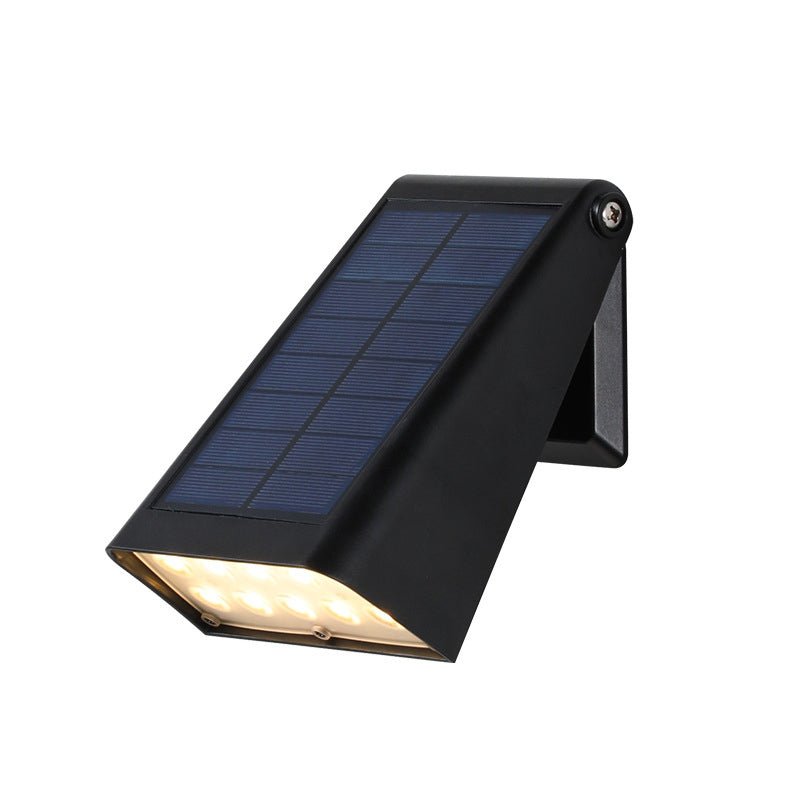 90° Adjustable Solar LED Wall Light – Intelligent Motion Sensor Waterproof Modern Outdoor Lighting for Home, Garden & Pathway