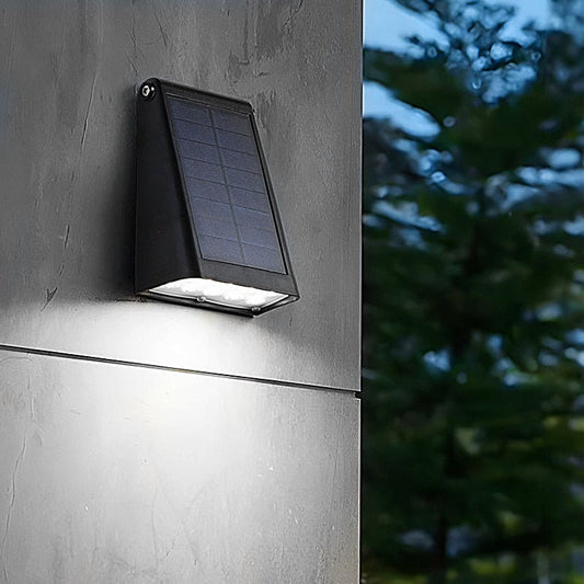 90° Adjustable Solar LED Wall Light – Intelligent Motion Sensor Waterproof Modern Outdoor Lighting for Home, Garden & Pathway