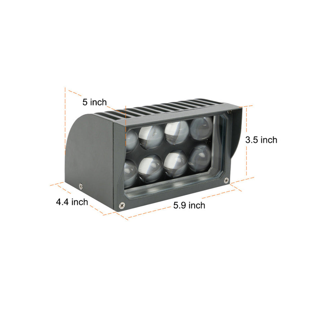 Waterproof IP65 LED Outdoor Wall Light – Modern Spotlight Wall Lamp for Porch, Garden & Building Facade