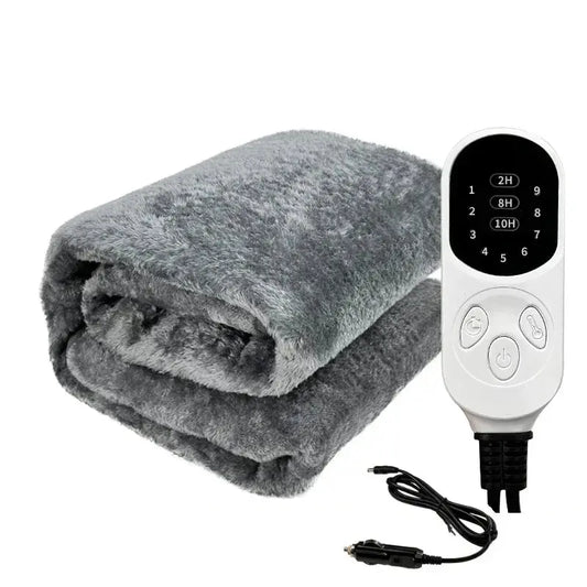 Heated Blanket Electric: Washable 12V Heated Travel Blanket for Car venvolt
