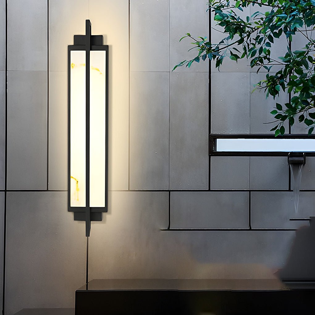 Modern LED Wall Lamp – Waterproof Outdoor Wall Sconce Lighting for Porch, Garden & Building Facade