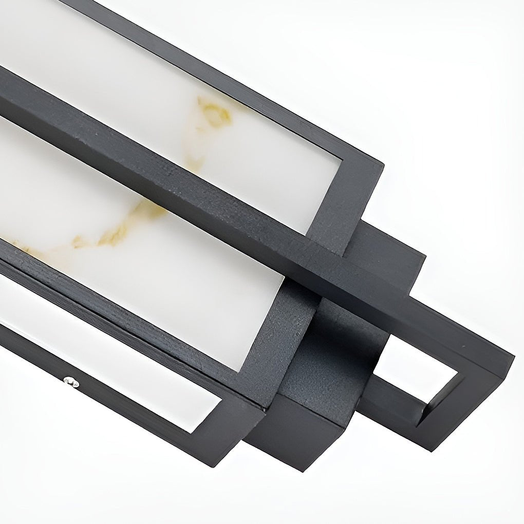 Modern LED Wall Lamp – Waterproof Outdoor Wall Sconce Lighting for Porch, Garden & Building Facade