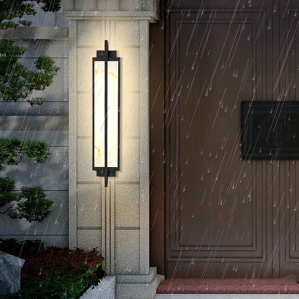 Modern LED Wall Lamp – Waterproof Outdoor Wall Sconce Lighting for Porch, Garden & Building Facade