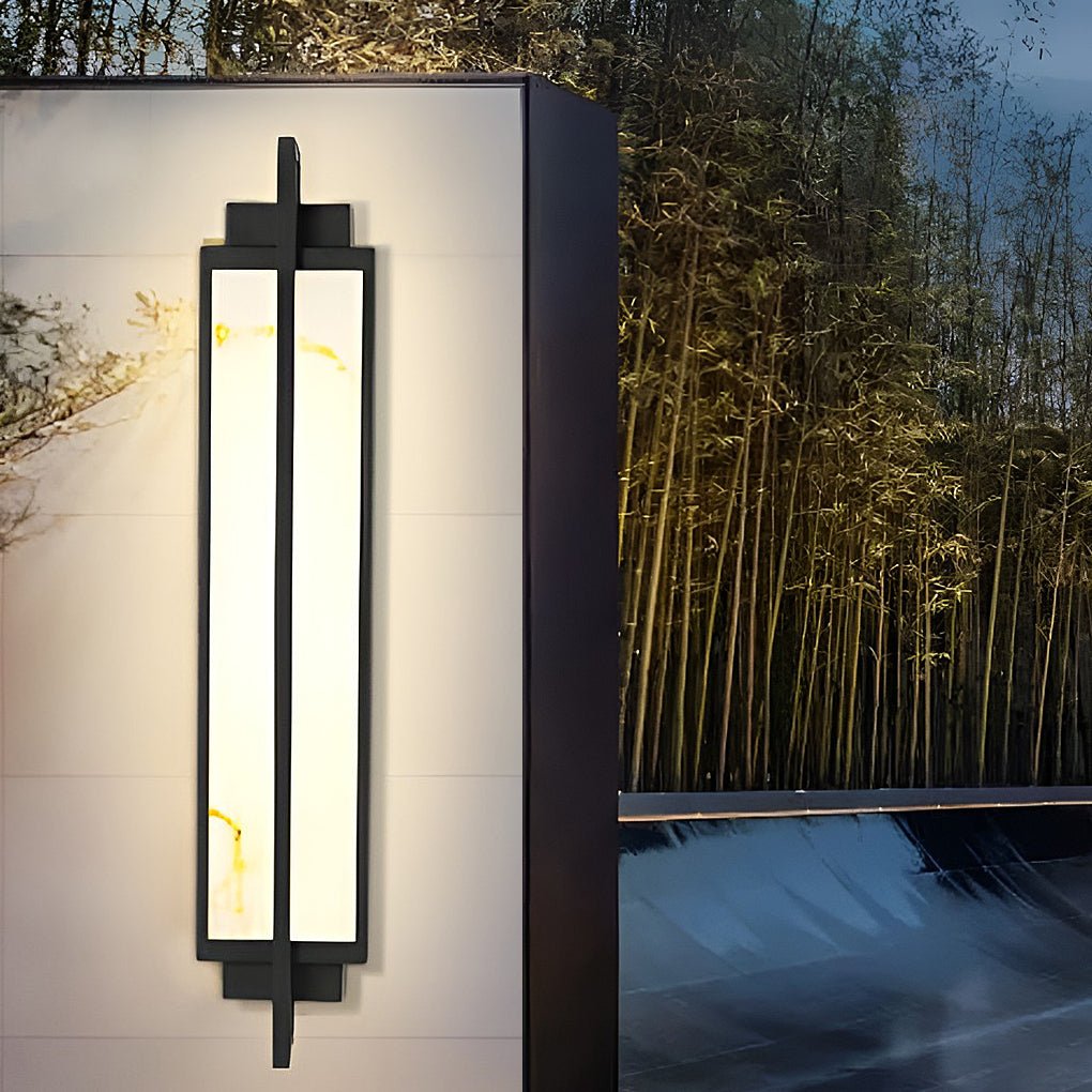 Modern LED Wall Lamp – Waterproof Outdoor Wall Sconce Lighting for Porch, Garden & Building Facade
