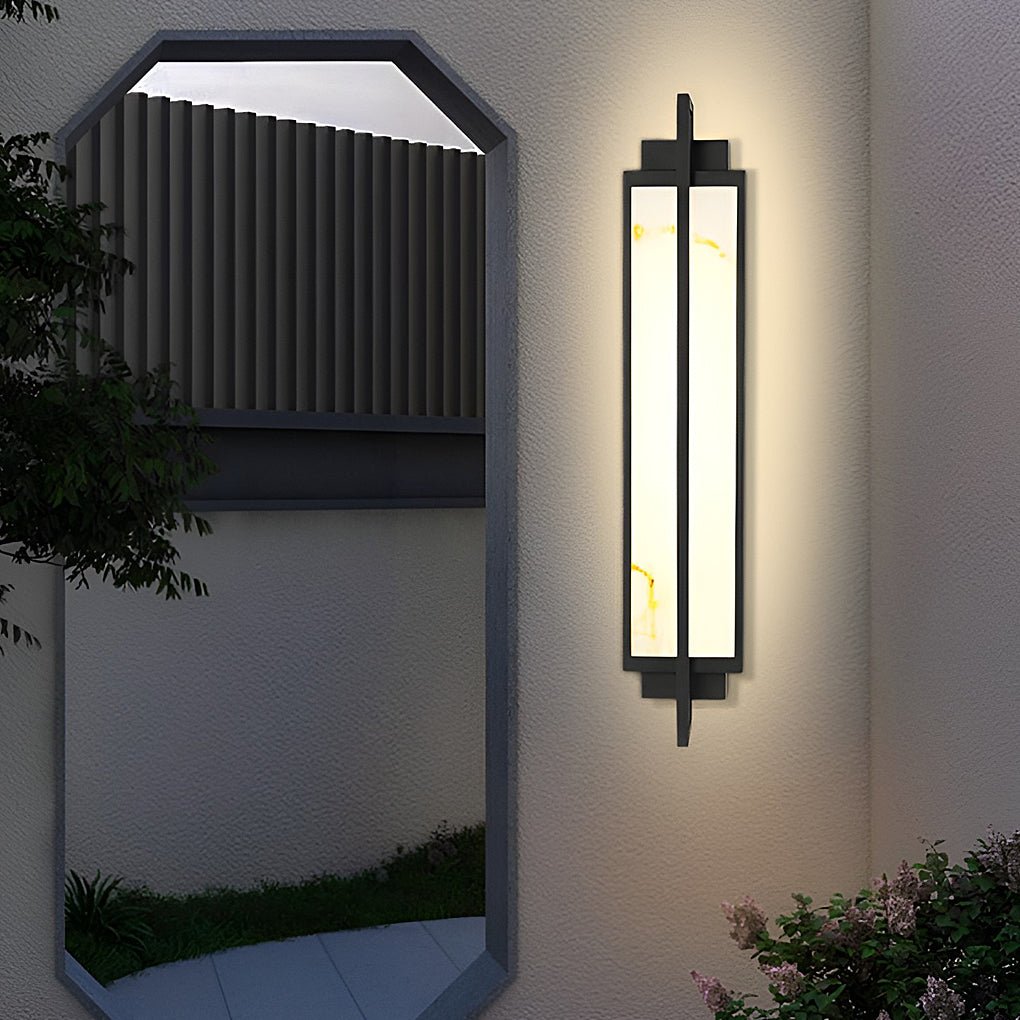 Modern LED Wall Lamp – Waterproof Outdoor Wall Sconce Lighting for Porch, Garden & Building Facade