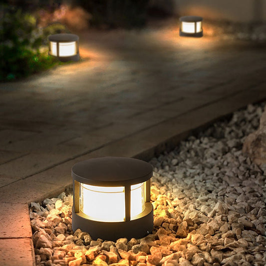 Versatile LED Multi-Mount Outdoor Lantern – Modern Waterproof Lighting for Walls, Walkways & Posts