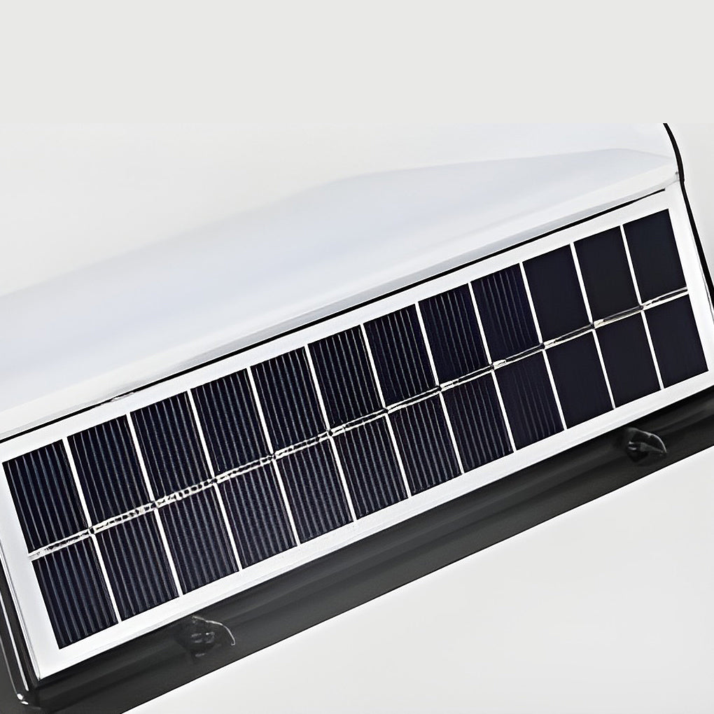 Long Acrylic LED Solar Wall Light – Waterproof Modern Linear Outdoor Wall Mounted Lighting for Garden, Porch & Building Facade venvolt