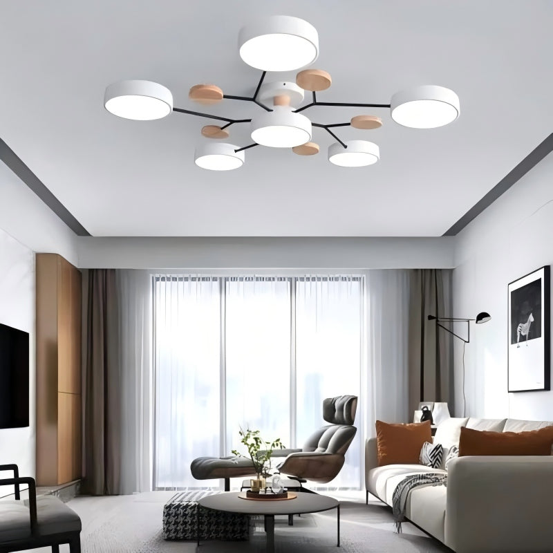 16W Minimalist LED Pendant Lamp for Living Room, Dining Room & Bedroom