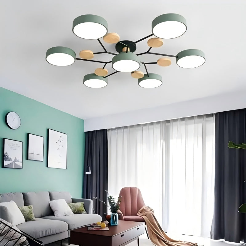 16W Minimalist LED Pendant Lamp for Living Room, Dining Room & Bedroom