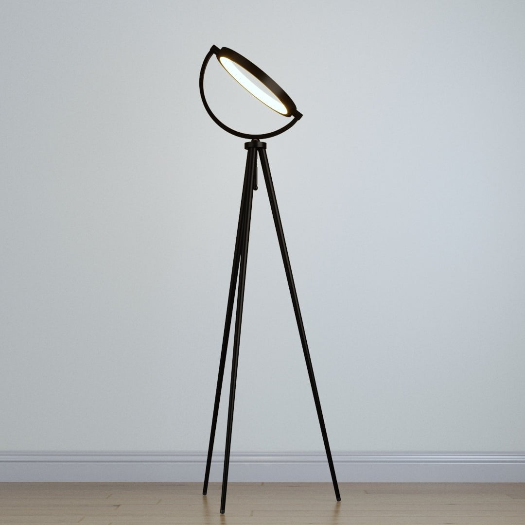 Minimalist Metal Ring Lamp