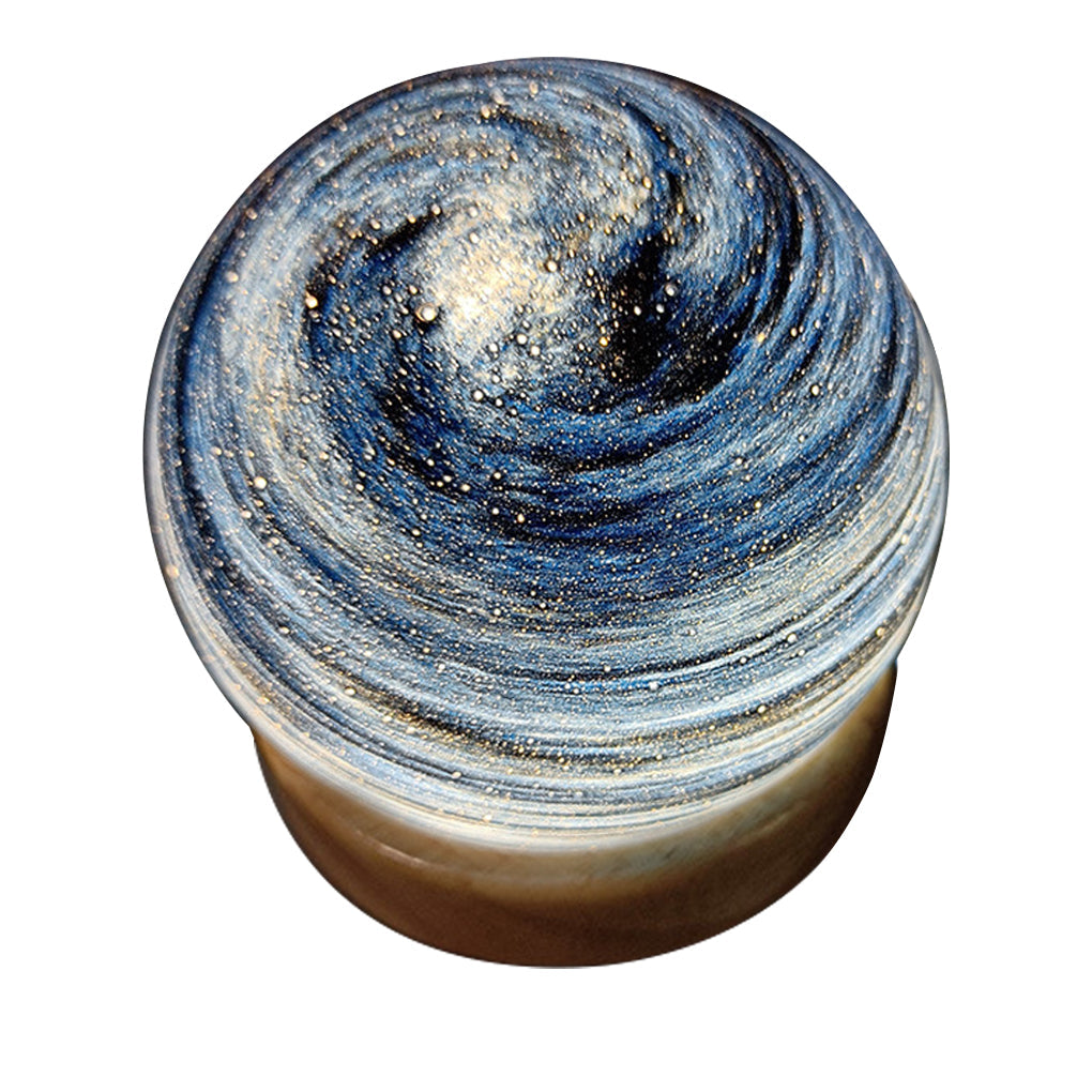 Starry Sky Kids & Baby Night Light with Wooden Base and Touch Control