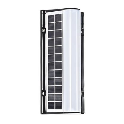 Long Acrylic LED Solar Wall Light – Waterproof Modern Linear Outdoor Wall Mounted Lighting for Garden, Porch & Building Facade