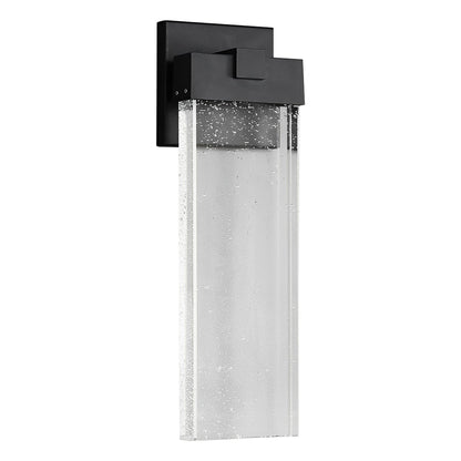 Rectangular Bubble Crystal LED Wall Light – Waterproof Modern Outdoor Wall Lamp for Porch, Garden & Building Facade
