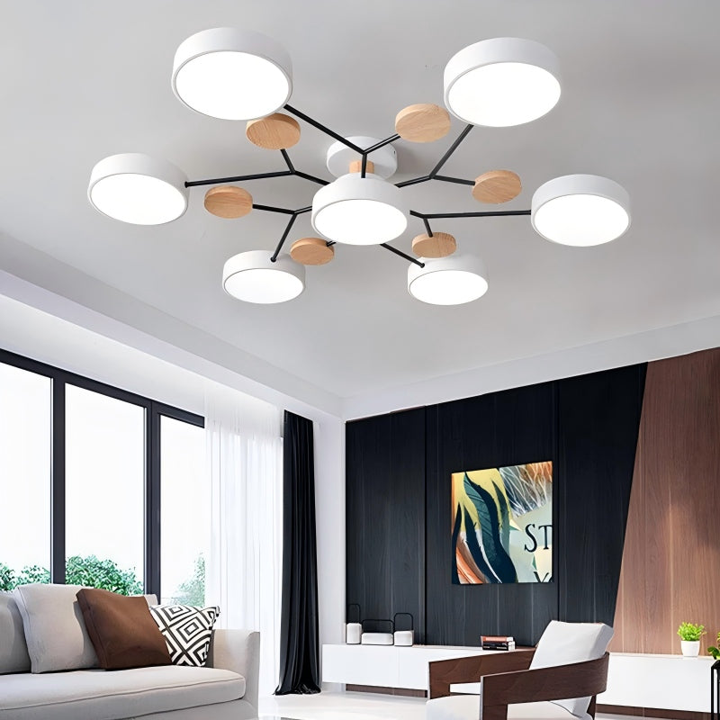 16W Minimalist LED Pendant Lamp for Living Room, Dining Room & Bedroom