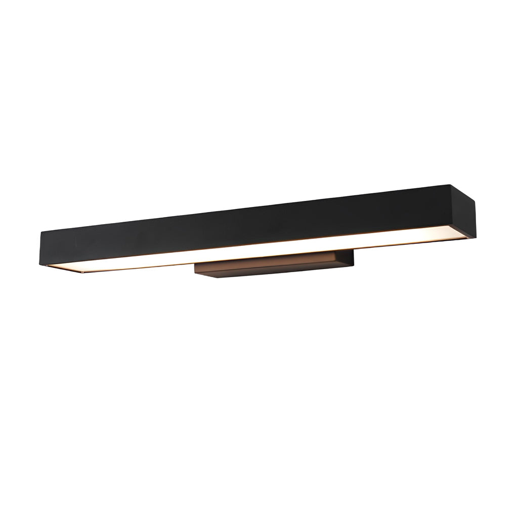 Modern Black Rectangle LED Waterproof Lamp