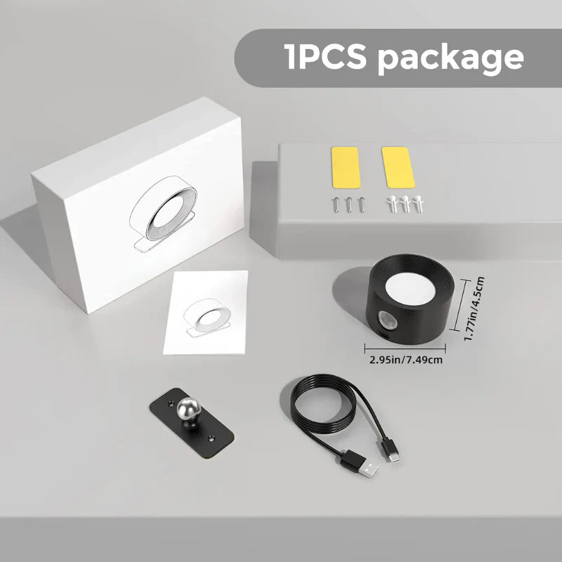 360° Rotatable Dimmable Wall Lamp