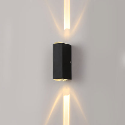 Waterproof Multipurpose Up & Down LED Wall Spotlight – Modern Outdoor Wall Lights for Porch, Garden & Building Facade