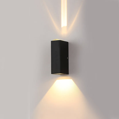 Waterproof Multipurpose Up & Down LED Wall Spotlight – Modern Outdoor Wall Lights for Porch, Garden & Building Facade