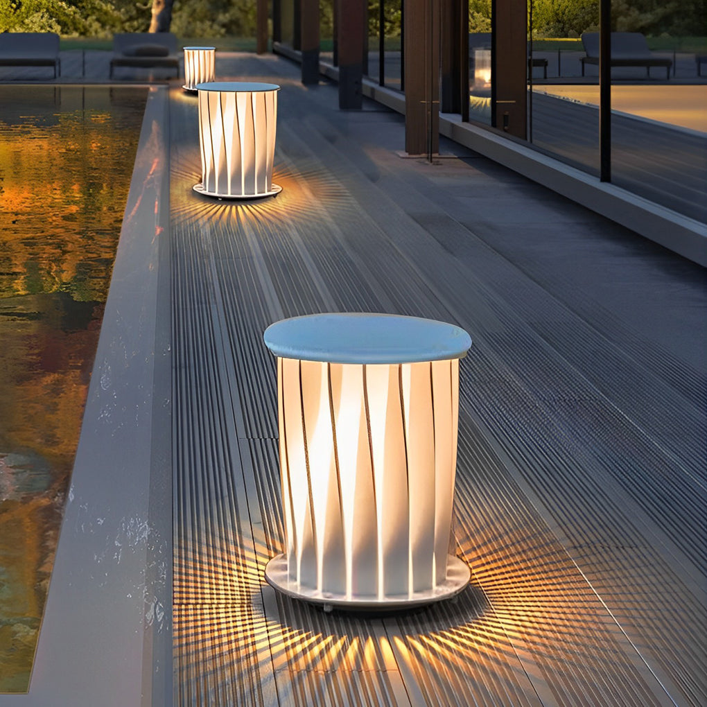 Waterproof Modern White Outdoor Garden & Pathway Lighting