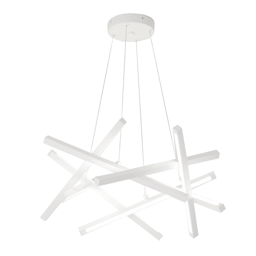 8-light Modern LED Sputnik Chandelier Stylish Ceiling Lighting venvolt