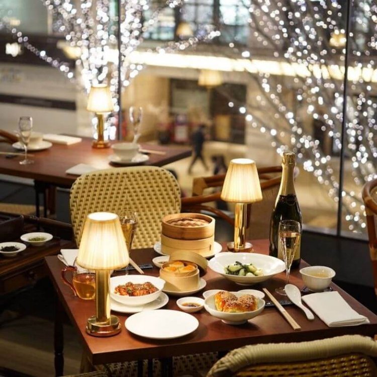 Soft Fabric Shade with Warm Ambient Lighting