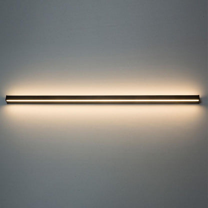 Long LED Linear Wall Lights – Dimmable RGB Modern Black Minimalist Lighting for Home, Hallway & Living Room Decor