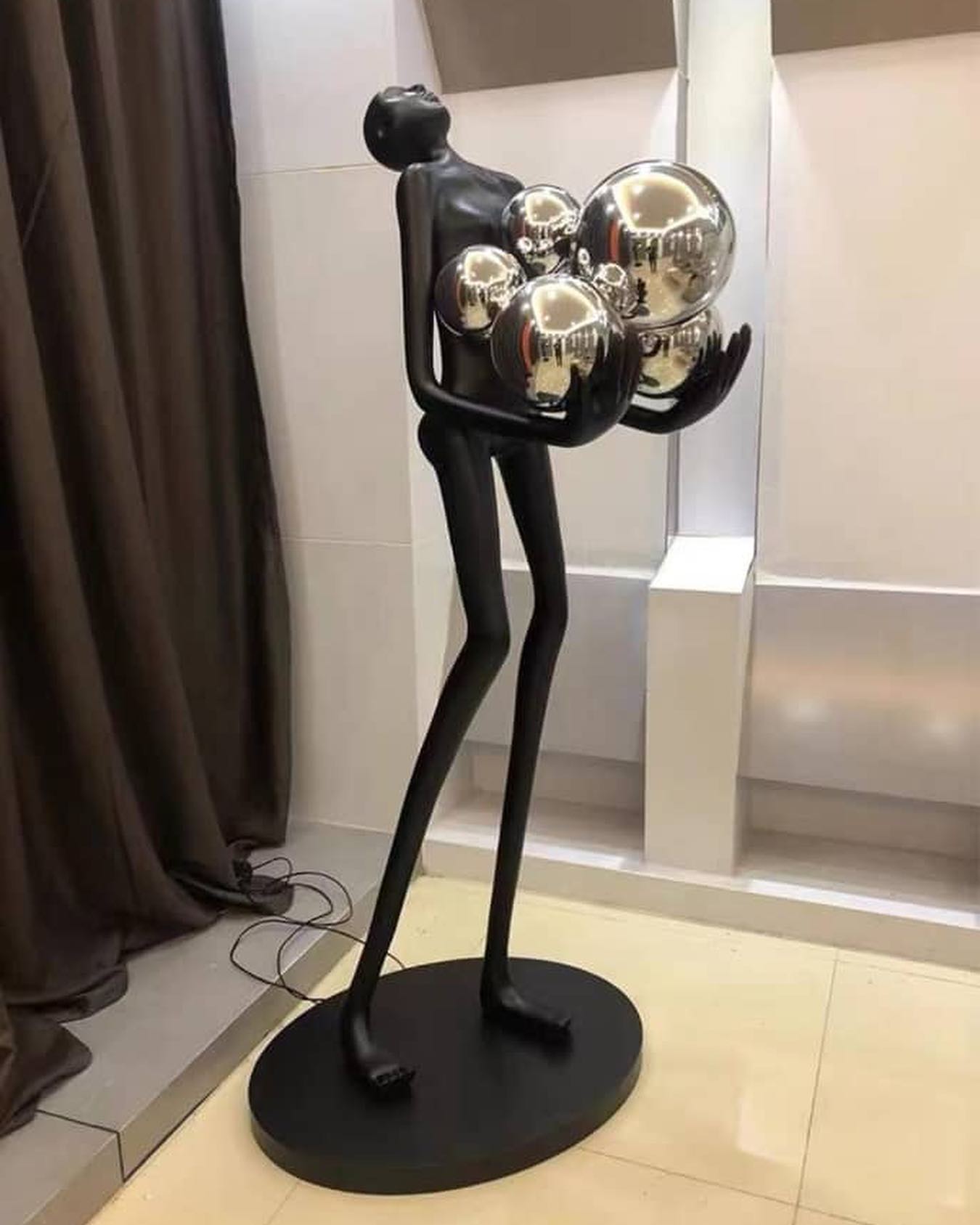 6-Light Abstract Modern Sculpture Lighting