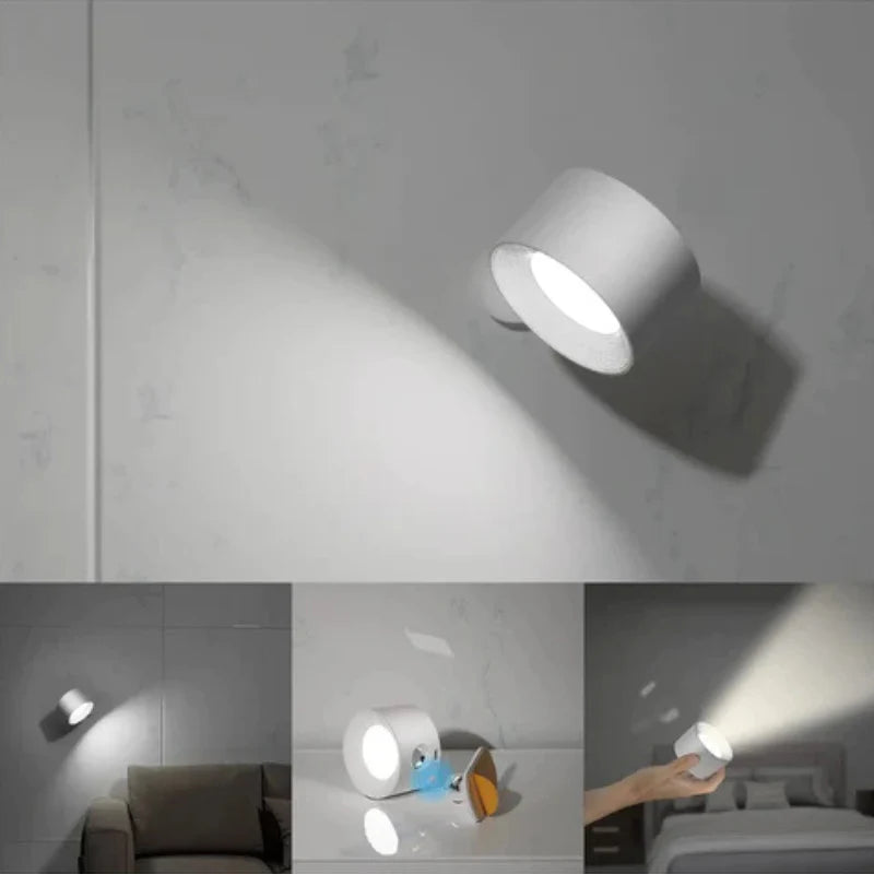 360° Rotatable Dimmable Wall Lamp