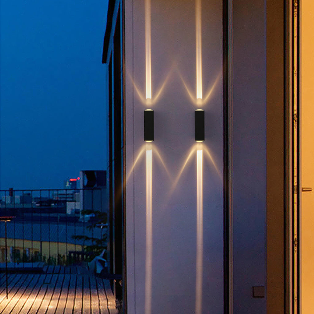 Waterproof Multipurpose Up & Down LED Wall Spotlight – Modern Outdoor Wall Lights for Porch, Garden & Building Facade