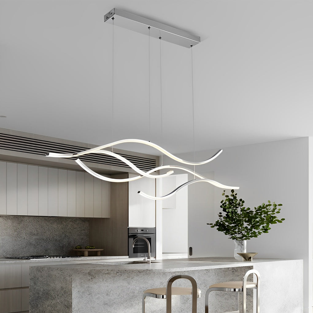 Modern LED Hanging Island Ceiling Light