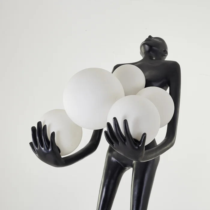 6-Light Abstract Modern Sculpture Lighting