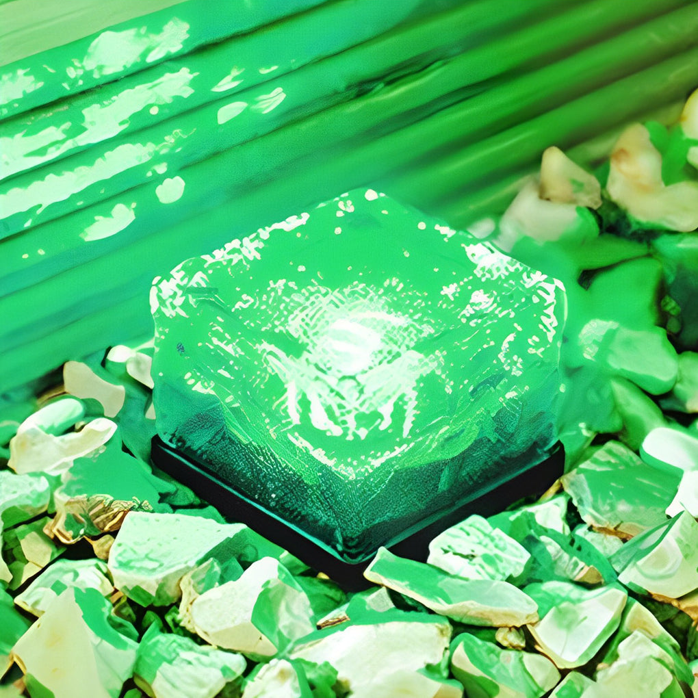 2V Mount-Free Ice Cube Solar Lights for Modern Outdoor Décor