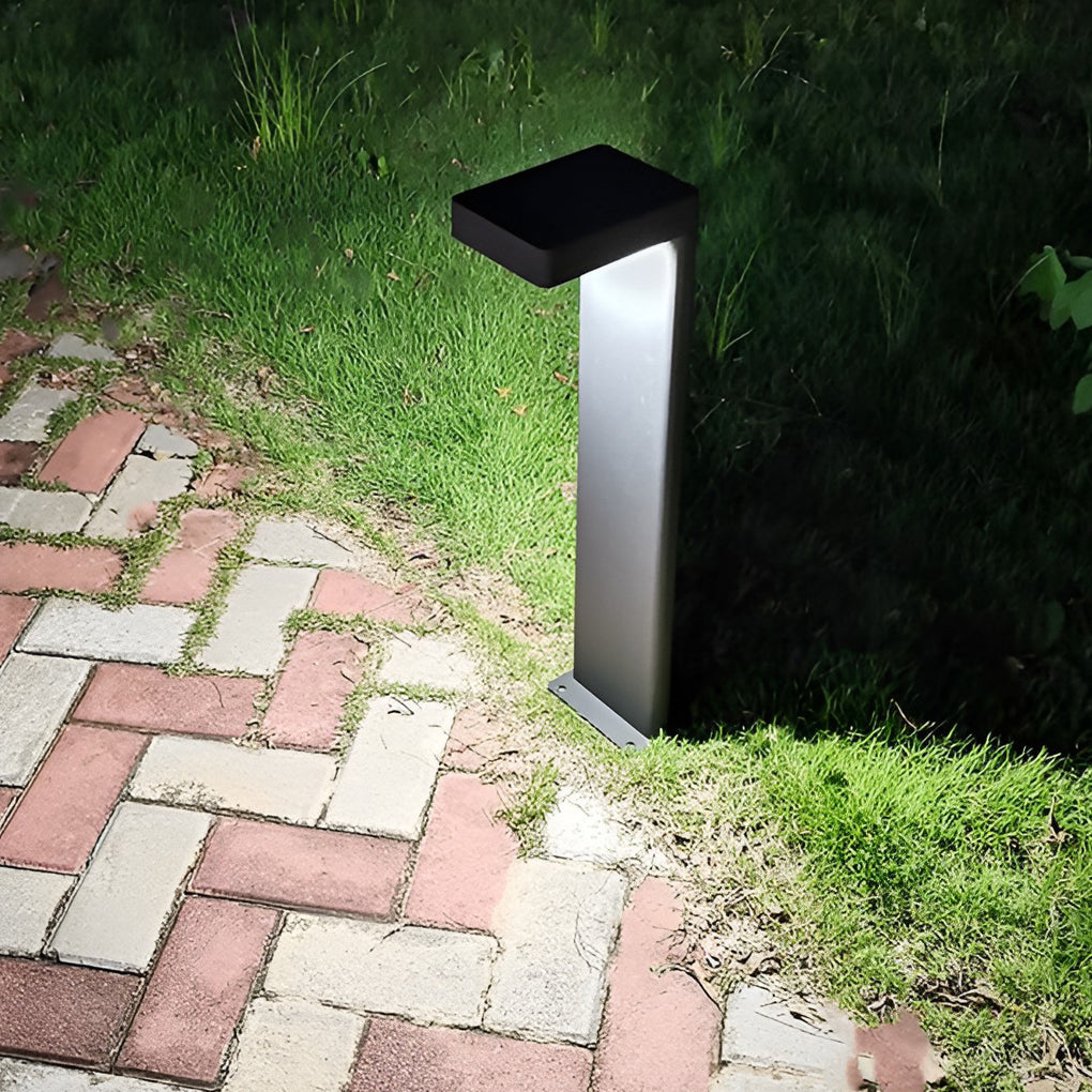 Sleek Solar Pathway Lights – Modern LED Outdoor Landscape Lighting with Dusk-to-Dawn Sensor venvolt