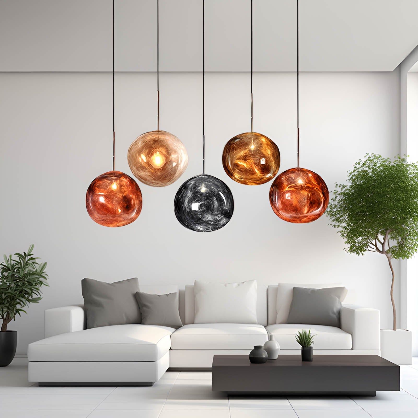 Artistic Lava Ceiling Light