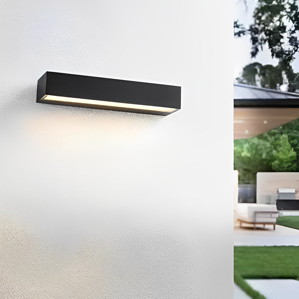Minimalist Waterproof LED Wall Washer Light – Modern Black Outdoor Linear Lighting for Home, Garden & Building Facades venvolt