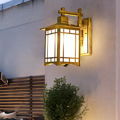 Retro Vintage Solar LED Wall Lamp – Waterproof Outdoor Wall Sconce Lighting with Remote Control for Garden, Porch & Patio