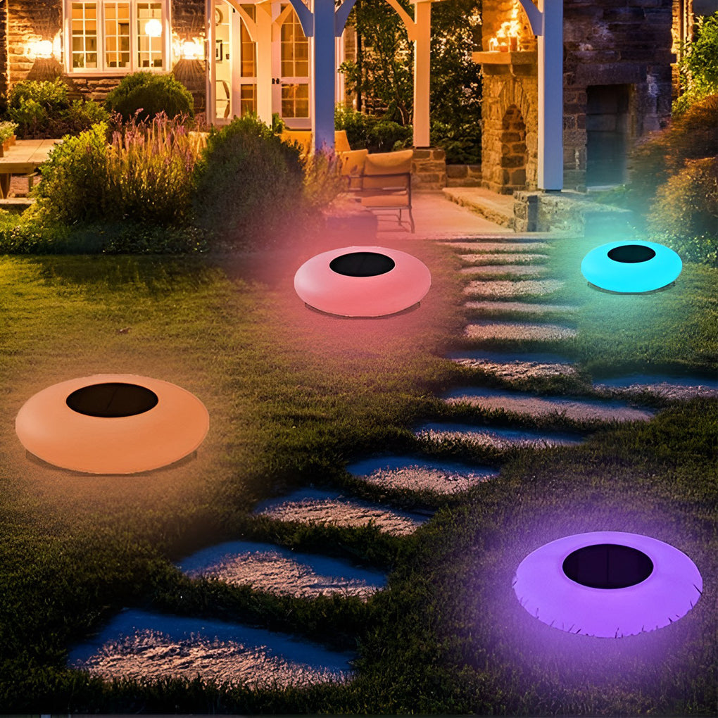 RGB Solar Powered Pool Lights – Waterproof Floating LED Round Lamps for Garden, Patio & Outdoor Decor venvolt
