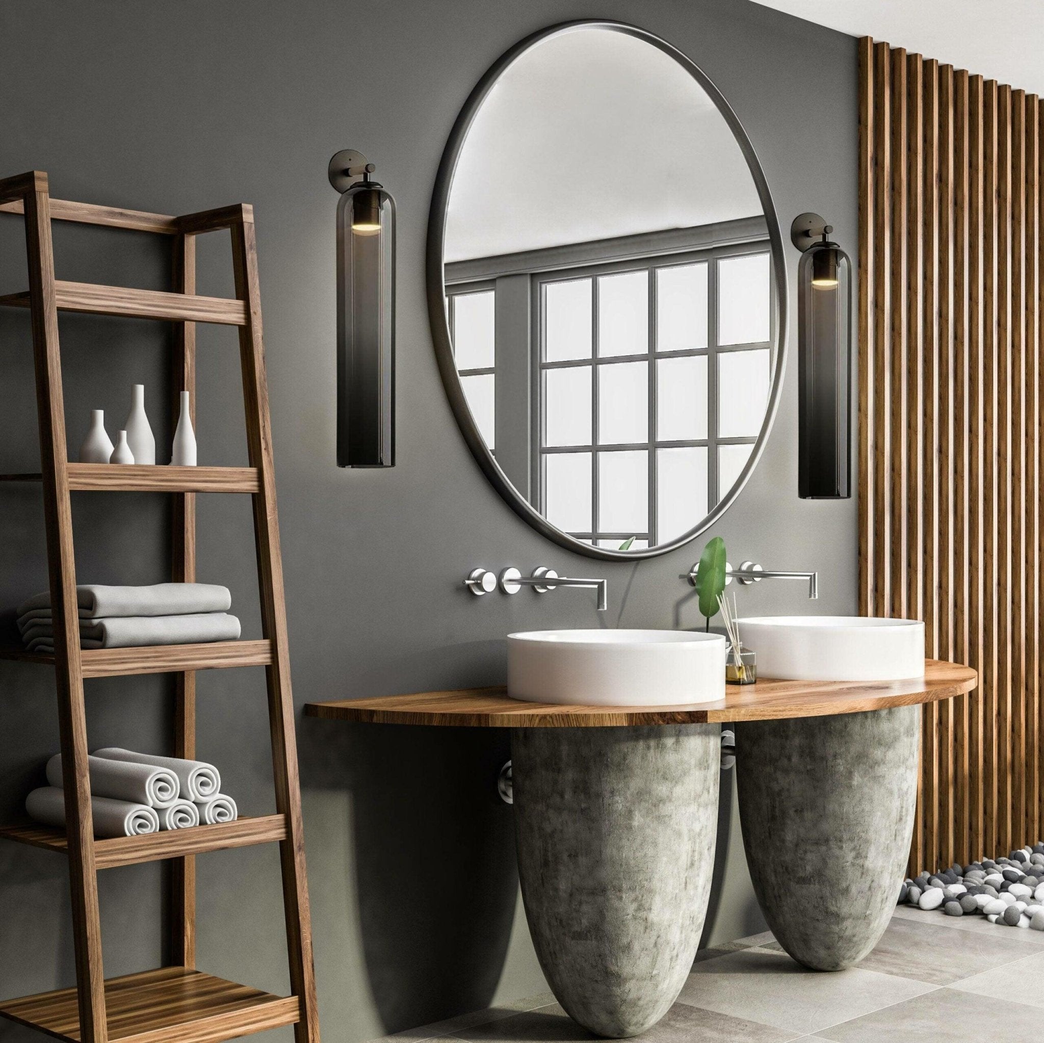 Elegant LED Wall Lamp in Gold, Black & Nickel Finishes