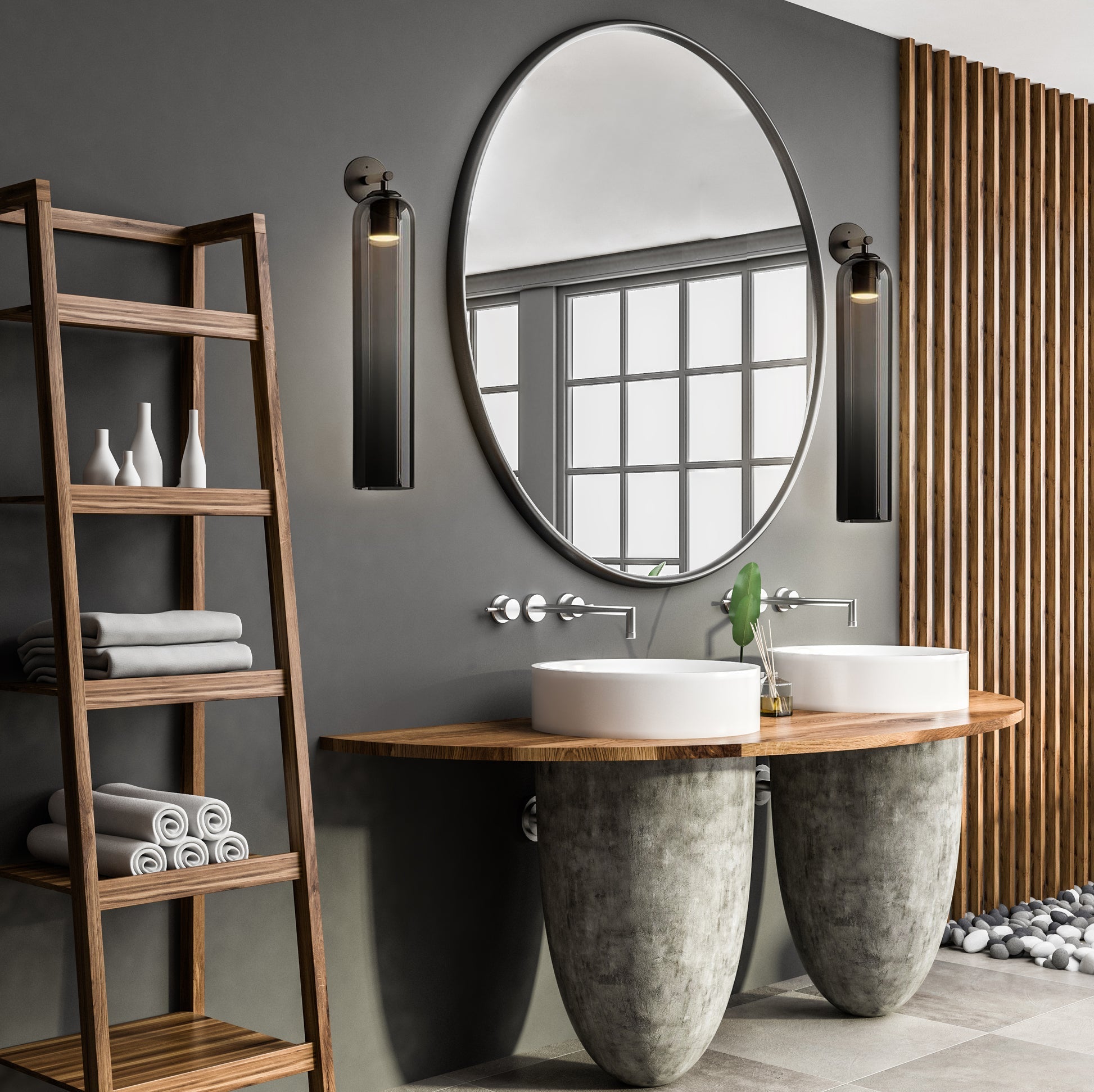 Elegant LED Wall Lamp in Gold, Black & Nickel Finishes